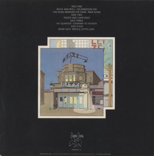 Led Zeppelin The Song Remains The Same - 1st - EX UK 2-LP